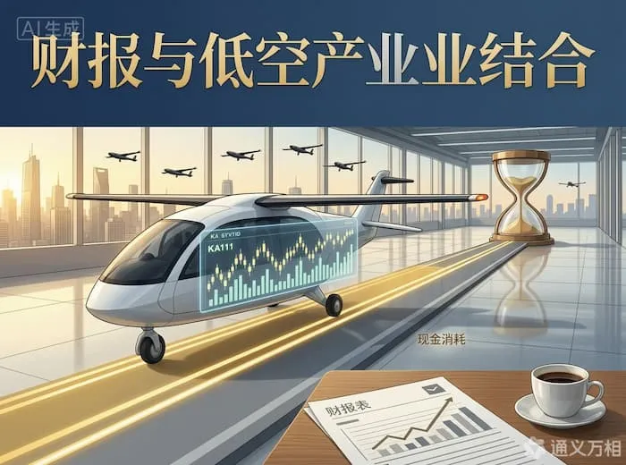 首份量产化eVTOL财报今晨发布：Q3现金流为负3.2亿元，但真正的看点不在亏损，而在资产负债表的右下角