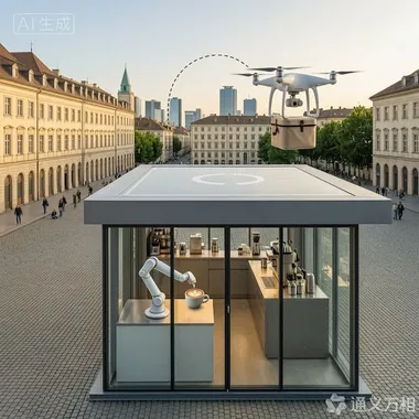 一杯咖啡的“低空账本”：杭州把起降点改成了咖啡馆，算的不是餐饮的利润，是基础设施的坪效