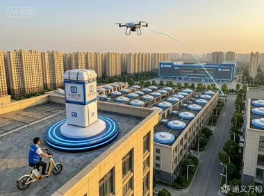余杭的低空闪送，真正稀缺的不是4条新航线，是那122个末端起降点*